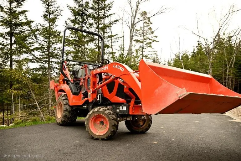 Vistascapes Kubota Mini Excavator Equipment Rental
