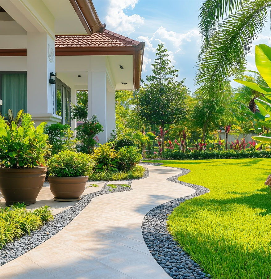Vistascapes Landscaping Project Banner