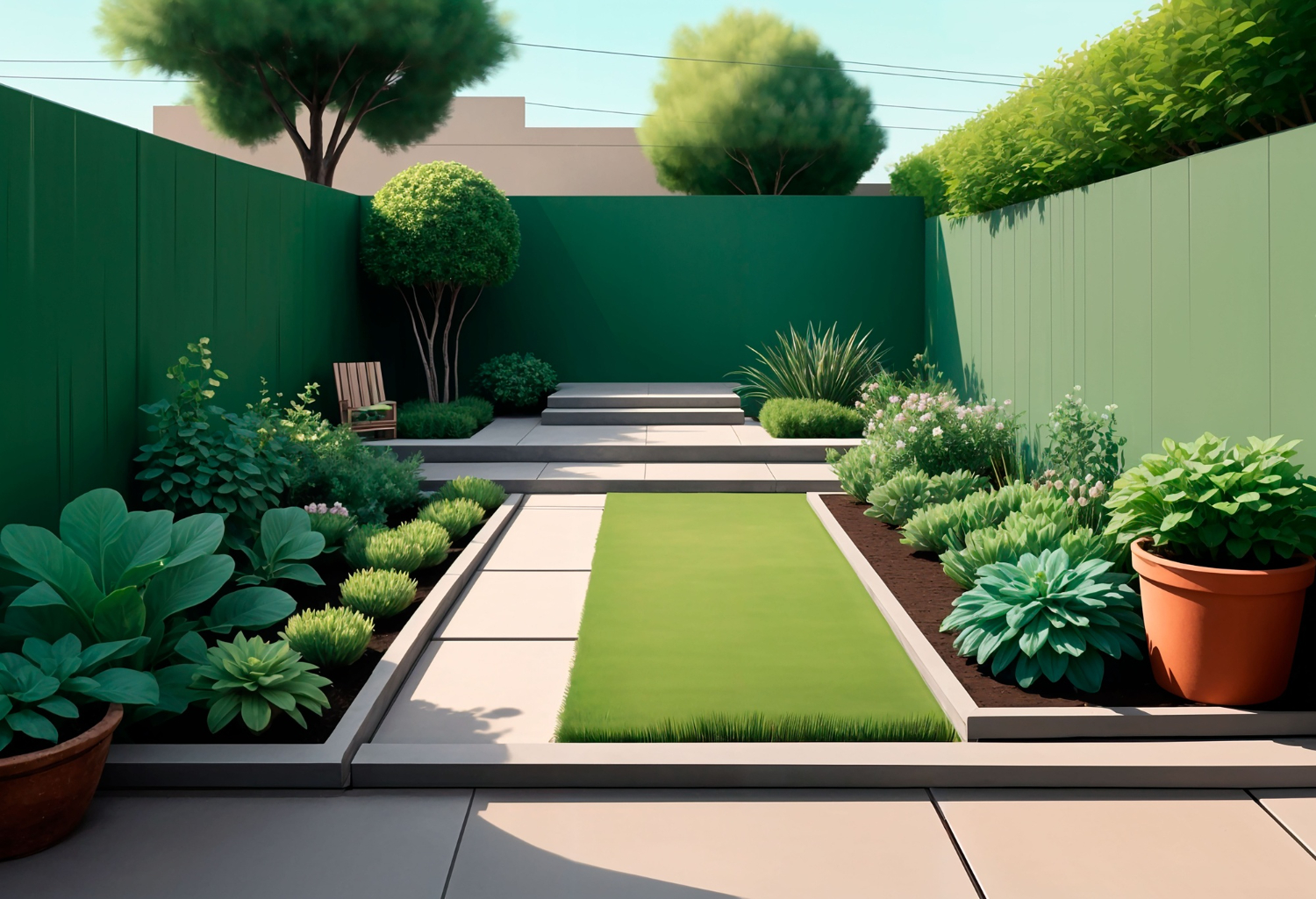 Vistascapes Landscaping Pricing Option - New construction landscape design