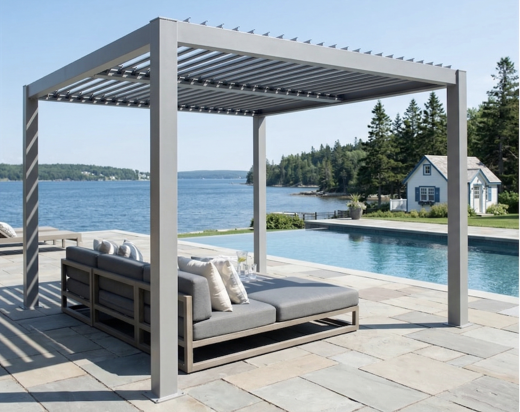 Vistascapes Sunroom Pricing Showcase - Aluminum Pergola